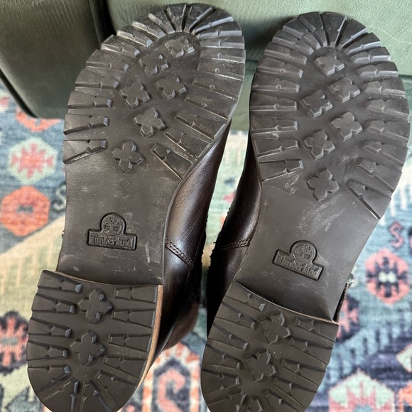 Timberland Women's Brown Leather Boots - Picture 8 of 10